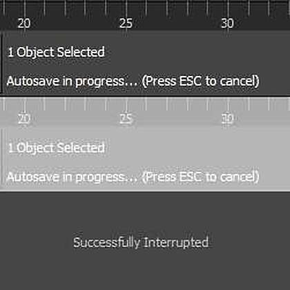 Прискорюємо autosave у 3Ds Max