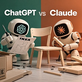 ChatGPT проти Claude Code: чи зможуть AI-агенти змоделювати крісло IKEA?