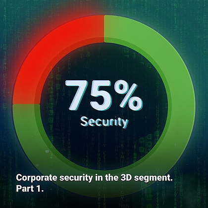 Корпоративная безопасность в 3D сегменте. Часть 1.