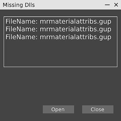 Ошибка mrmaterialattribs.gup в 3Ds Max