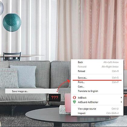 Як зберегти будь-яке зображення в Chrome, Opera, FireFox
