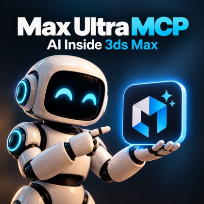 Max Ultra MCP: теперь AI может работать прямо в 3ds Max