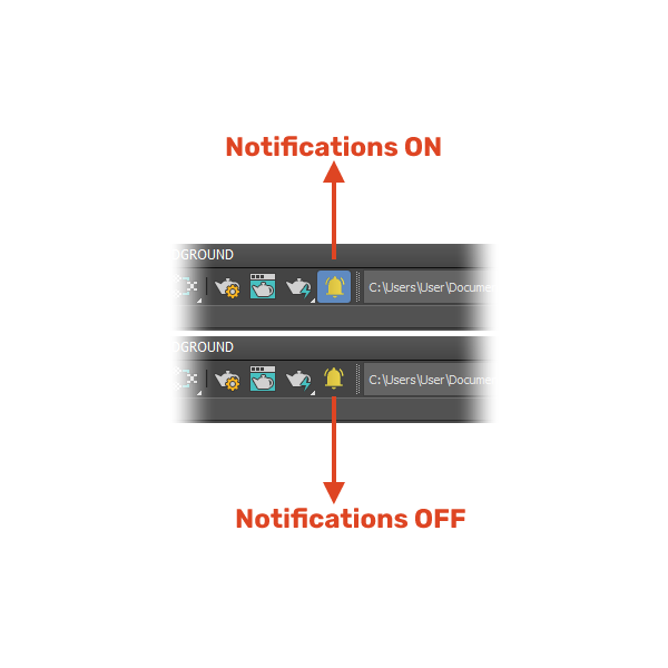 3ds Max Notifications
